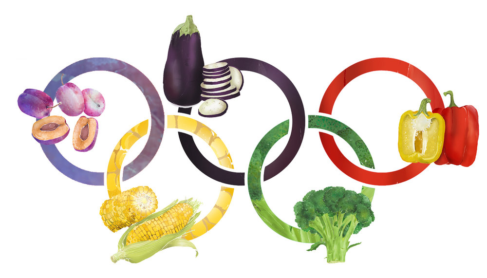 1000x571 Olympic Inspiration April Illustrations