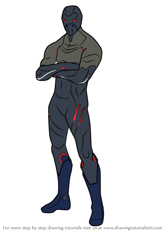 565x800 Learn How To Draw Omega From Fortnite