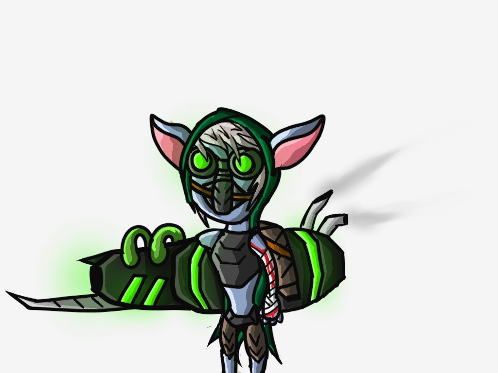 1024x768 Thought I'd Try Drawing Out Omega Squad Tristana