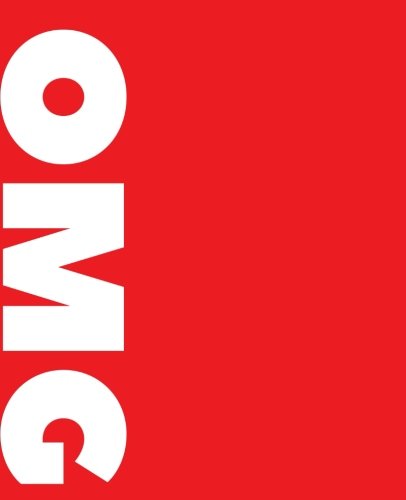 406x500 Omg Blank Unlined Pages, Extra Large Softcover Composition