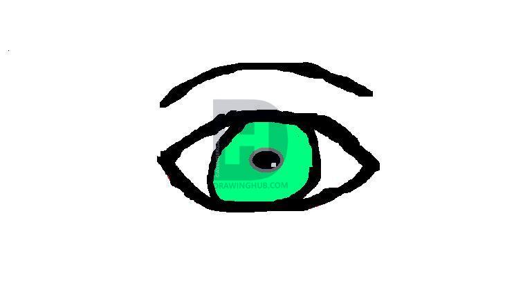 730x432 Learn To Draw A Simple Eye Part One, Step