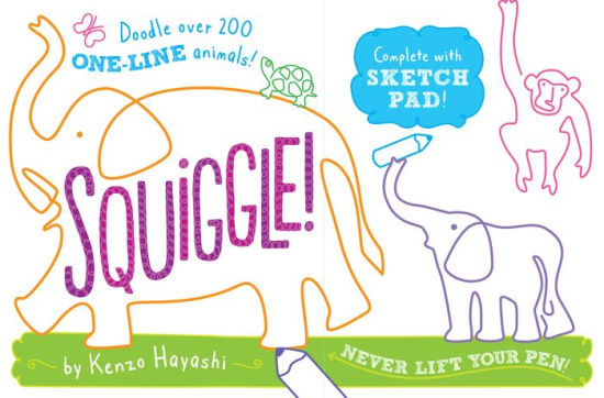550x362 Squiggle! Doodle Over One Line Animals!