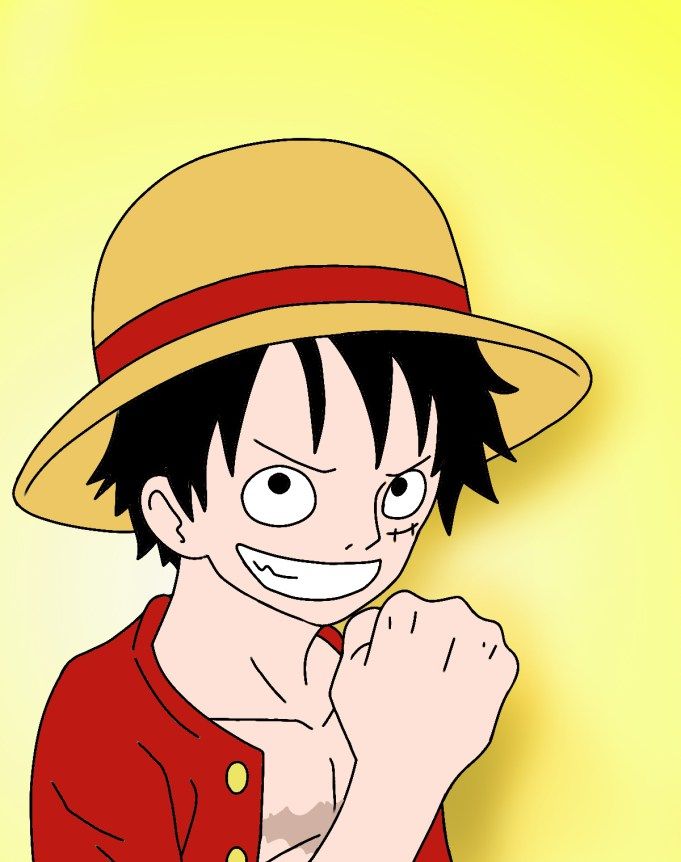681x862 How To Draw Monkey D Luffy From One Piece Draw Central One
