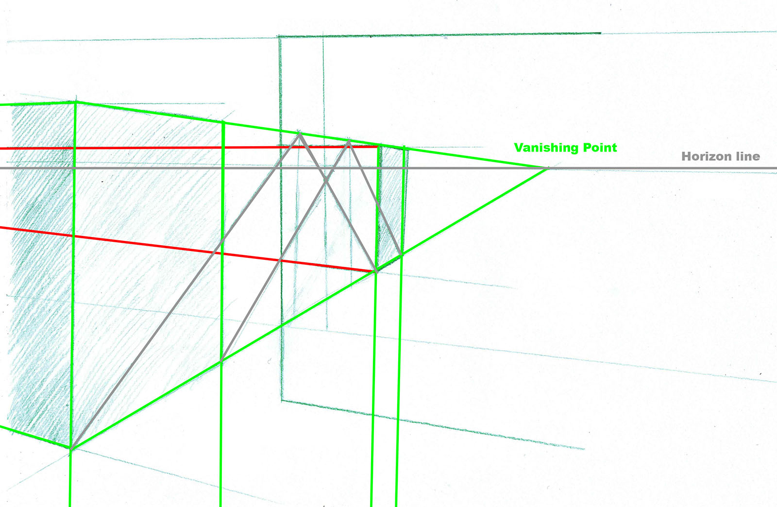 1600x1044 Reflections In Perspective Drawing Art Technique Architecture