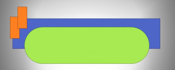 580x232 Bridge Diagram Powerpoint Using Shapes