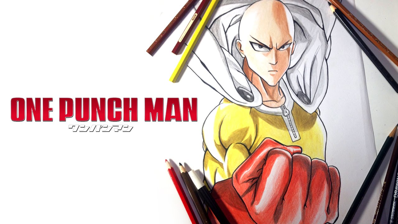1280x720 Drawing Saitama