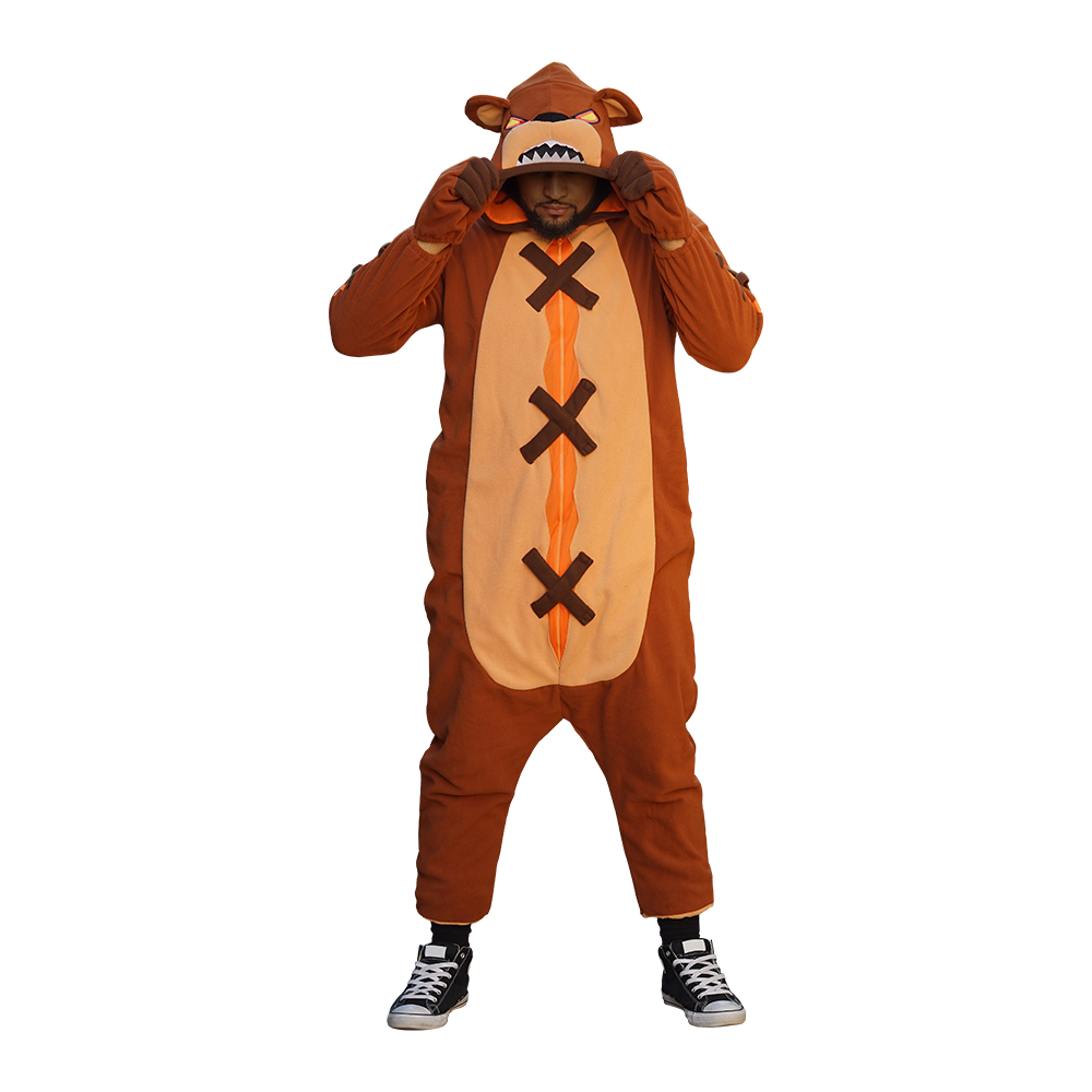 1000x1000 Riot Games Merch Tibbers Onesie