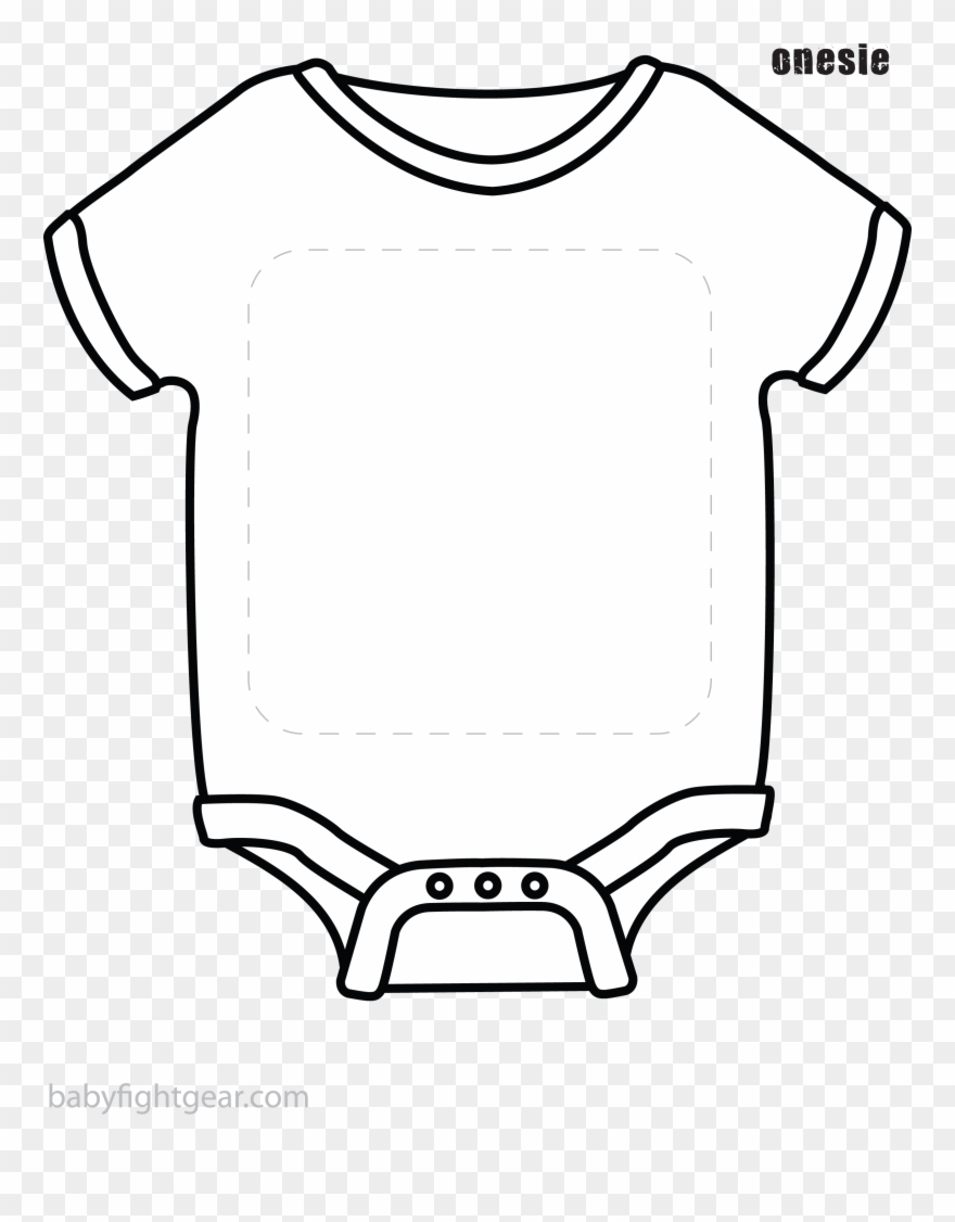 880x1126 Baby Onesie Template Png Clipart