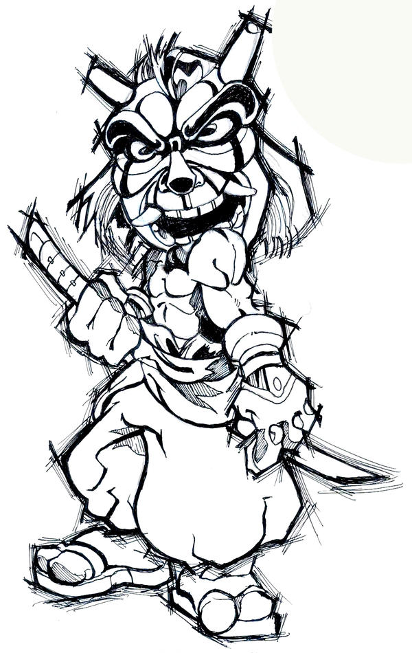 600x950 Samurai Oni Mask