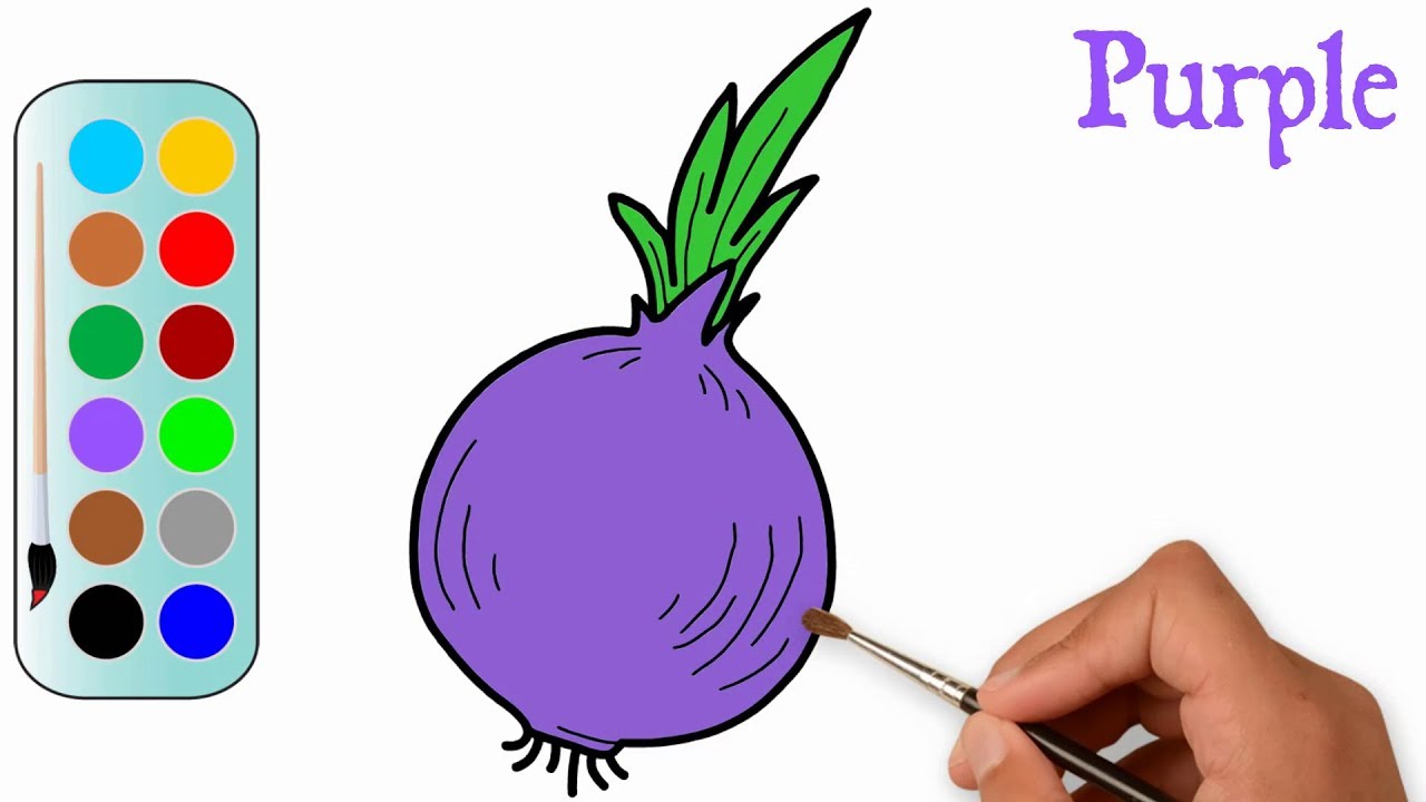 1280x720 drawing and coloring an onion easy way to draw an onion mhp