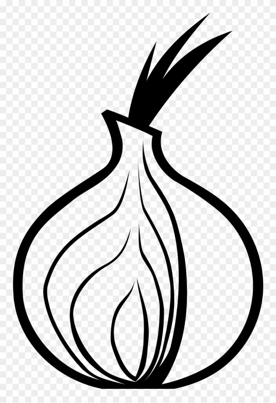 880x1281 Onion Png Black And White