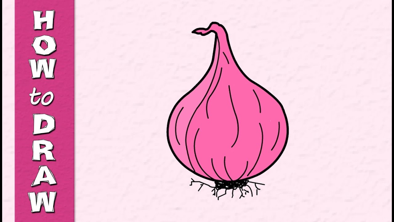 1280x720 How To Draw Onion Kids Drawing Education