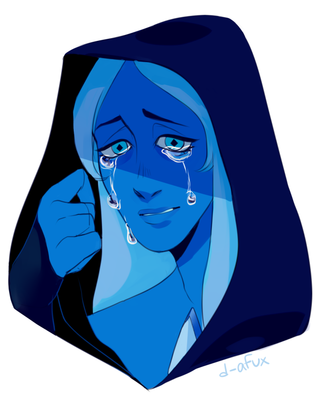 640x785 Omg I Thought I Was The Only One Drawing New Steven Universe Blue