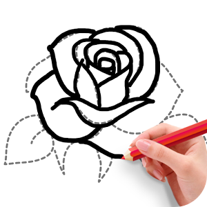 300x300 Draw Flowers For Android