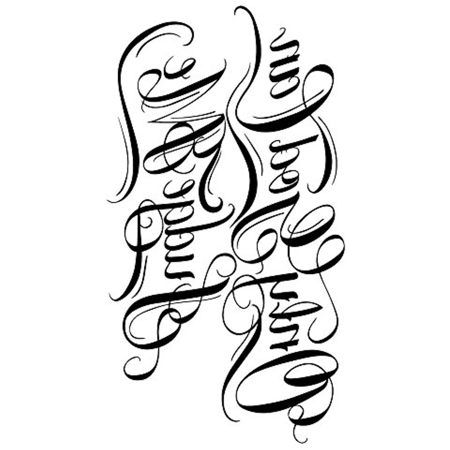 1500x1500 Yeeech Temporary Tattoos Sticker For Women Only God Can Judge Me