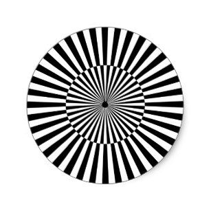 307x307 Op Art Stickers Labels Zazzle Uk