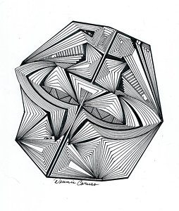 254x300 Op Art Drawings