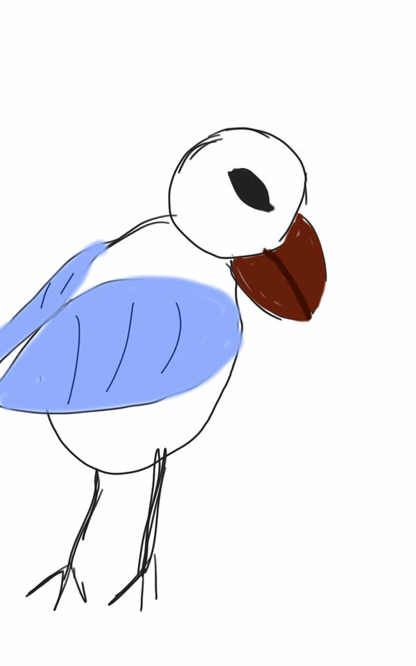 600x960 A Horrible Drawing Of A Bird
