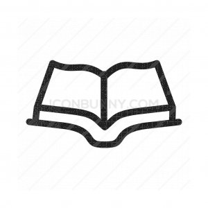 300x300 Open Book Line Green Black Icon