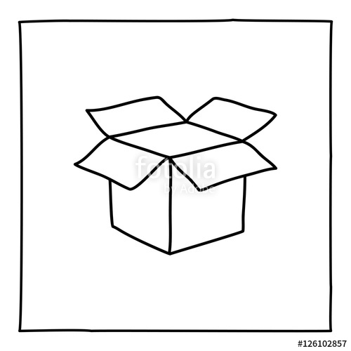 Open Box Drawing | Free download on ClipArtMag