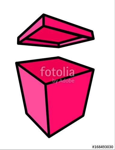 383x500 Open Box Drawing Stock Image And Royalty Free Vector