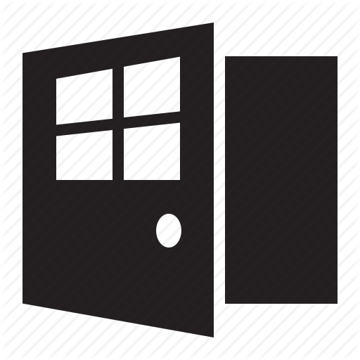 512x512 Drawing Door Open Transparent Png Clipart Free Download