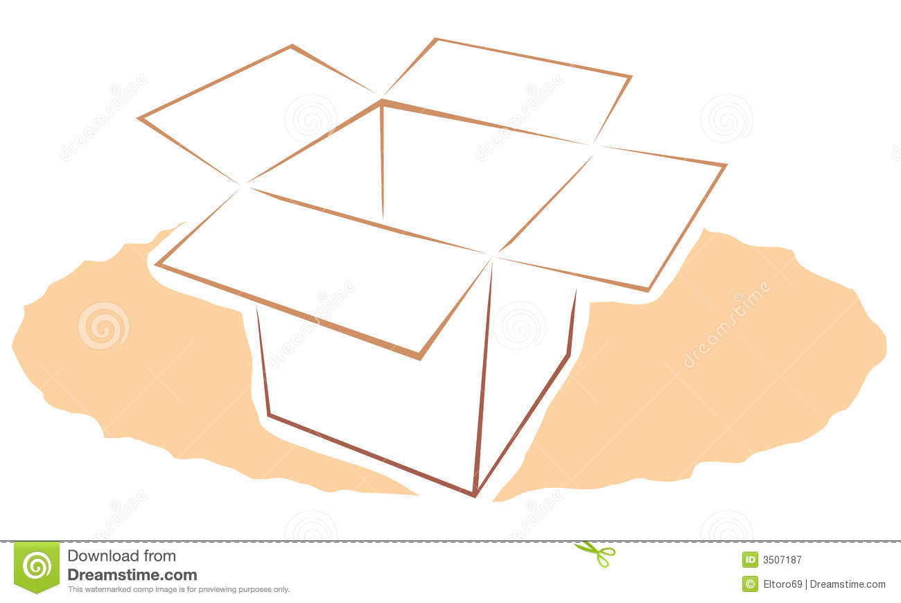 1300x870 Huge Collection Of 'cardboard Box Drawing' Download More Than