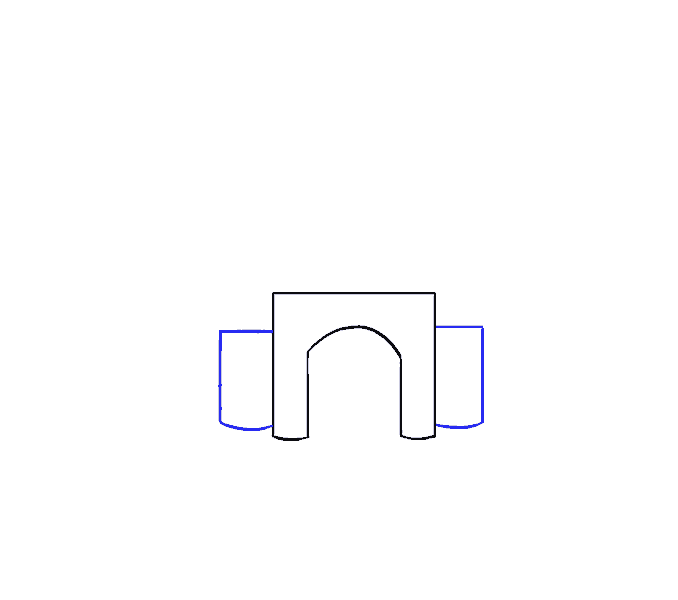 678x600 How To Draw A Cartoon Castle In A Few Easy Steps Easy Drawing Guides