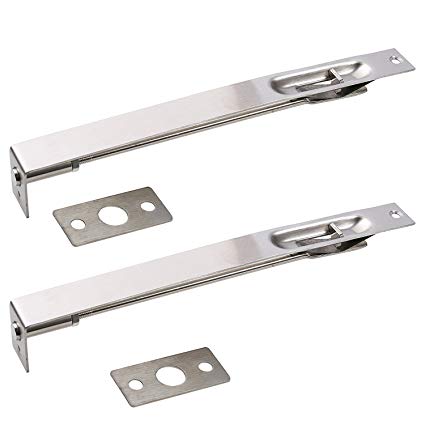 425x425 Uhppote Stainless Steel Door Gate Bolt Latch Lever Action Flush