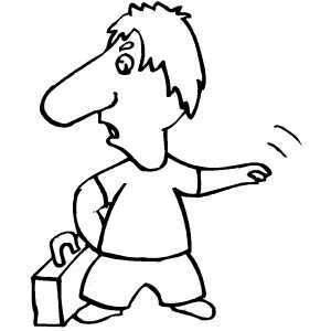 300x300 open suitcase coloring page suitcase coloring