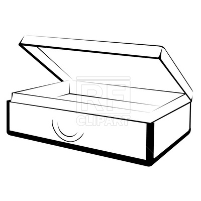 400x400 Open Suitcase Vector Image Of Objects Prague