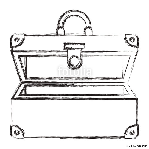 500x500 Suitcase Travel Open Isolated Icon Vector Illustration Design