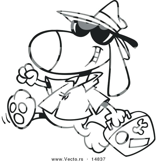 600x620 Coloring Pages Suitcase Coloring