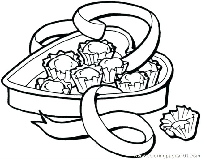 650x514 Open Treasure Chest Coloring