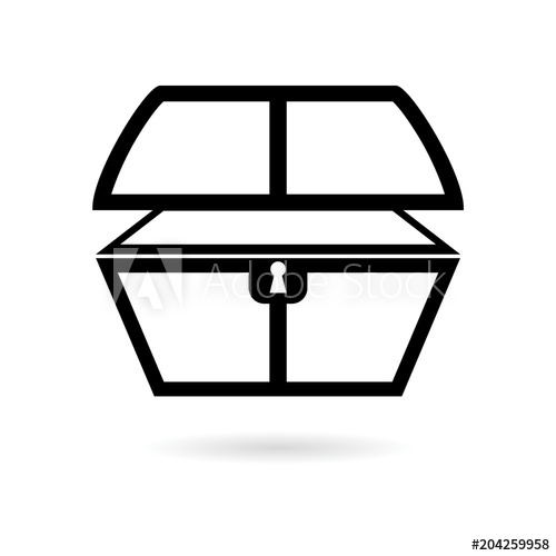 500x500 Treasure Chest Open Icon