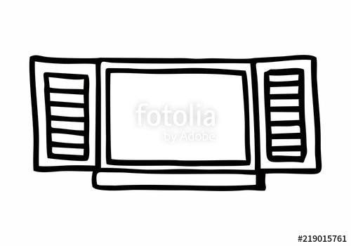 500x350 Open Window Illustration Stock Image And Royalty Free Vector