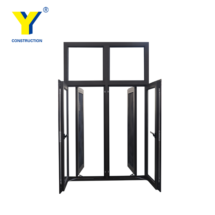 750x750 Waterproof Aluminium Open Outside Casement Window Drawing