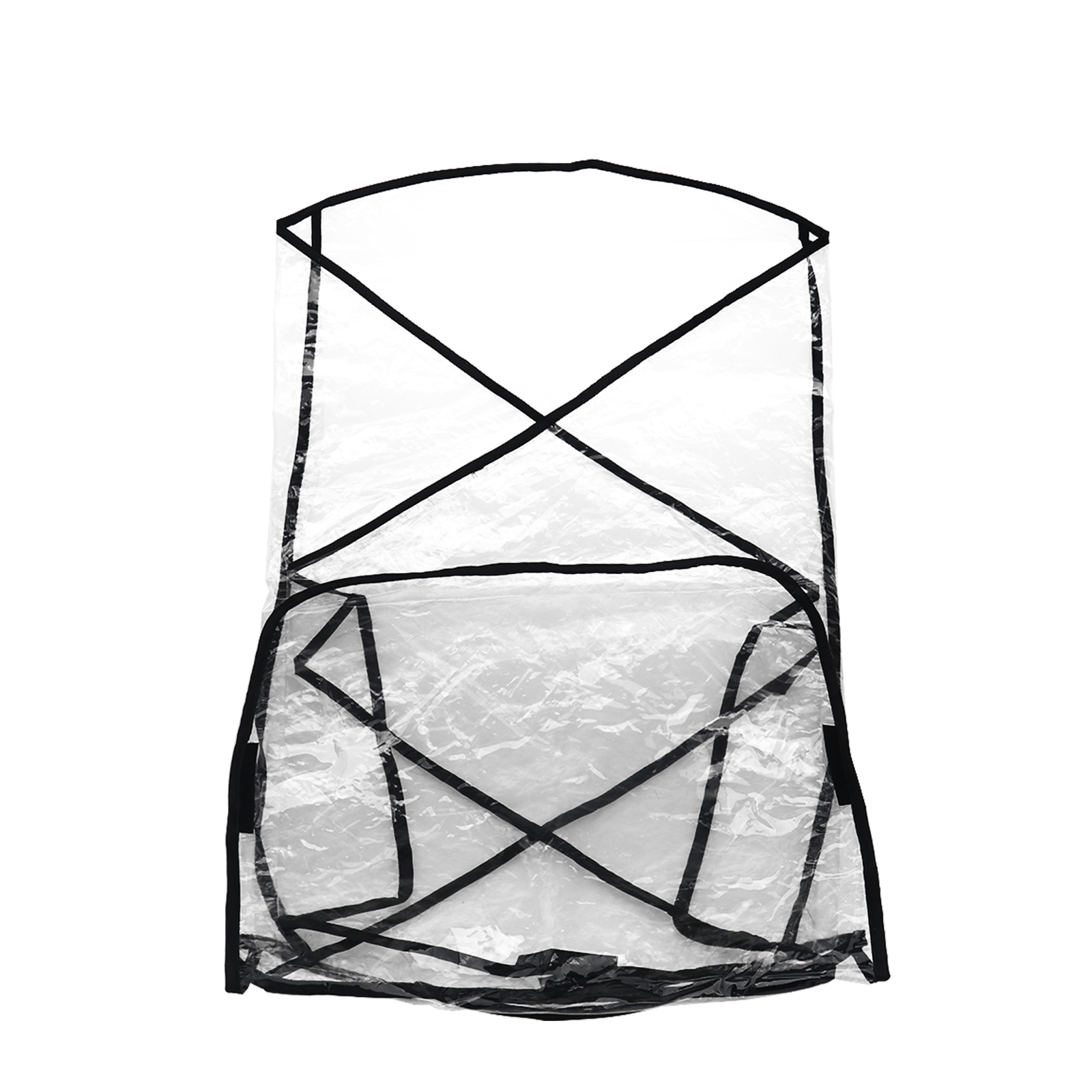 1600x1600 Waterproof Rain Cover Wind Dust Shield Zipper Open Baby Stroller