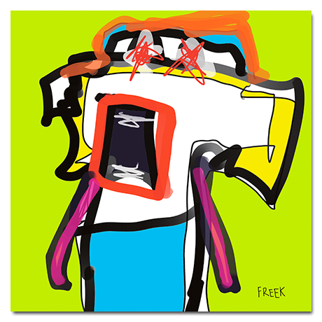 460x460 Contemporary Digitally Drawn Art Prints