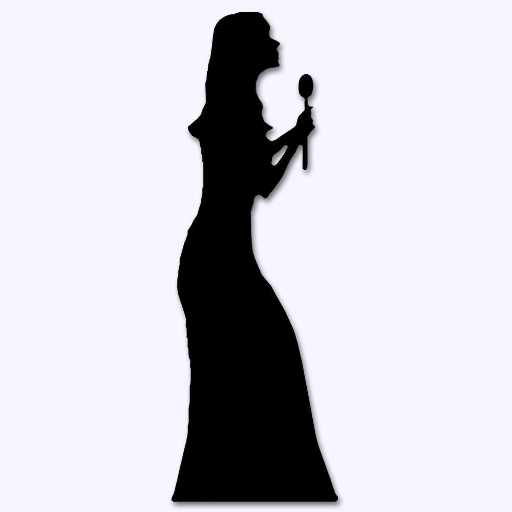 1000x1000 Huge Collection Of 'opera Singer Silhouette' Download More Than