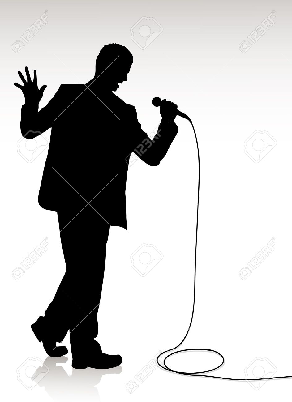 944x1300 Male Singer Clipart