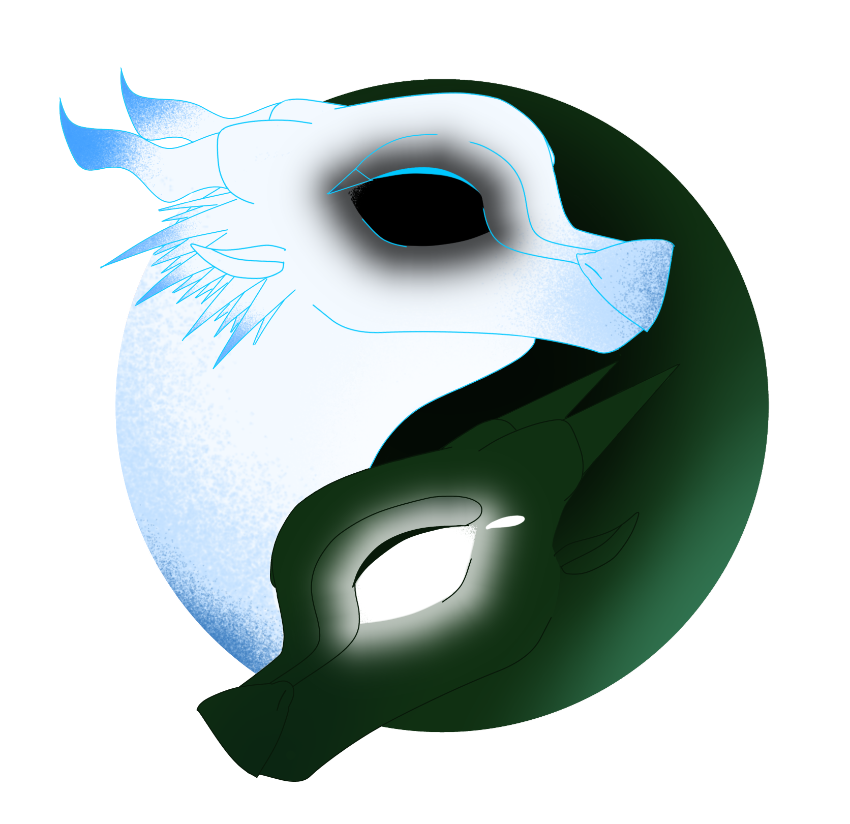 1672x1621 Wings Of Fire Opposite Yin Yang