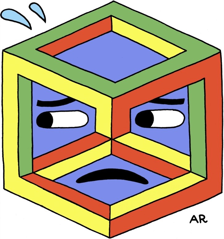 727x777 New Optical Illusions The New Yorker