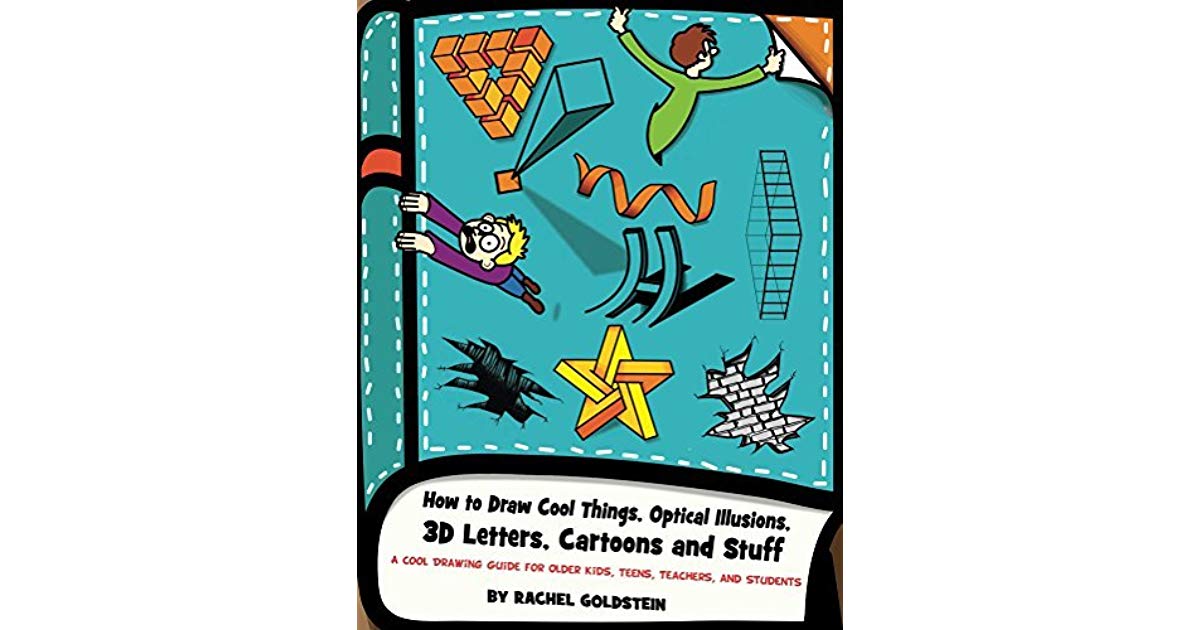 1200x630 How To Draw Cool Things, Optical Illusions, Letters, Cartoons