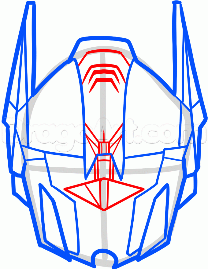 Optimus Prime Drawing | Free download on ClipArtMag