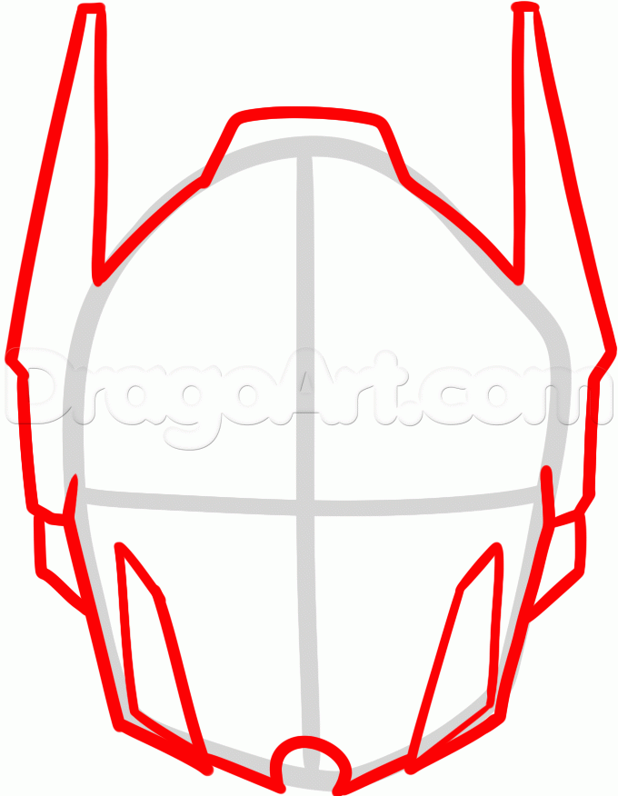 680x876 How To Draw Optimus Prime Easy, Step