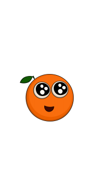 215x382 How To Draw An Orange, Fruit, Toddlers, Easy Step