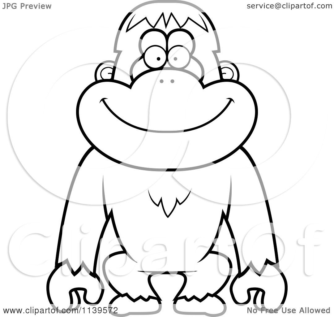 1080x1024 Orangutan Clip Art