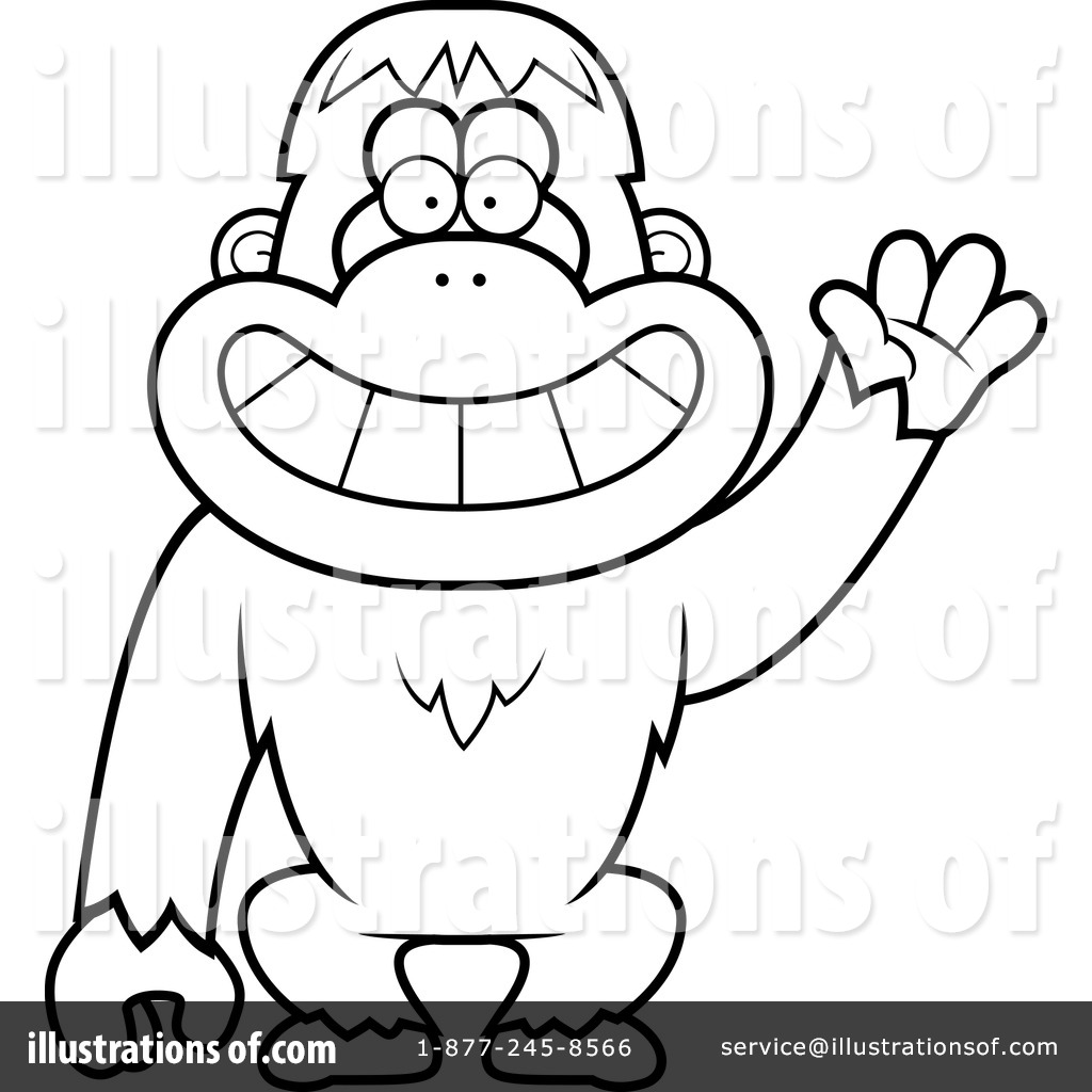 1024x1024 Orangutan Clipart