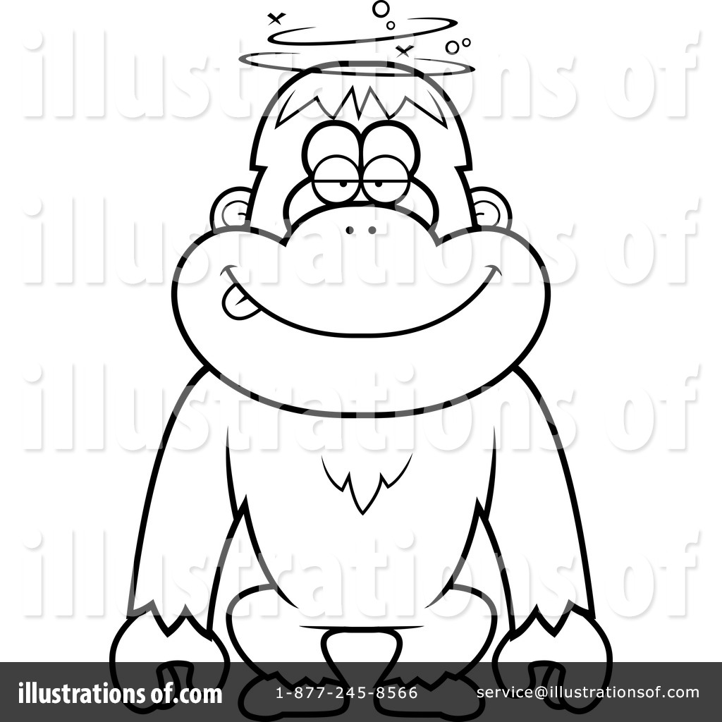 1024x1024 Orangutan Clipart